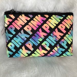 VS PINK cosmetic Bag Tye dye different colors